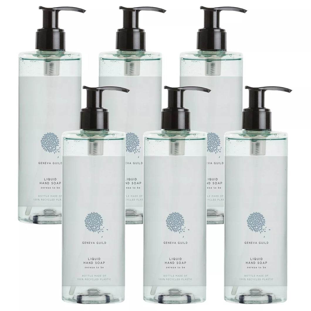 Geneva Guild Flüssigseife / Liquid Hand Soap mit Aloe Vera 6x380ml