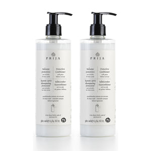 Prija schützende Pflegespülung / Haarconditioner mit Extrakten aus grüner Walnus 2x 380 ml