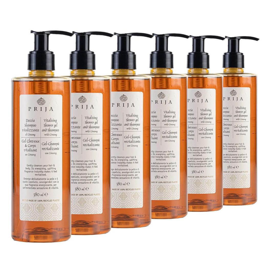 Prija Haut- & Haarshampoo mit Ginseng 6x 380ml